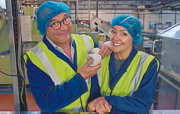 Gregg Wallace and Cherry Healey return to uncover the secrets of how more of our favourite products are made, beginning with tea bags.