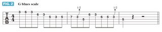 Guitar World 588 Jim Oblon lesson: Combining major and minor pentatonics with chromatics