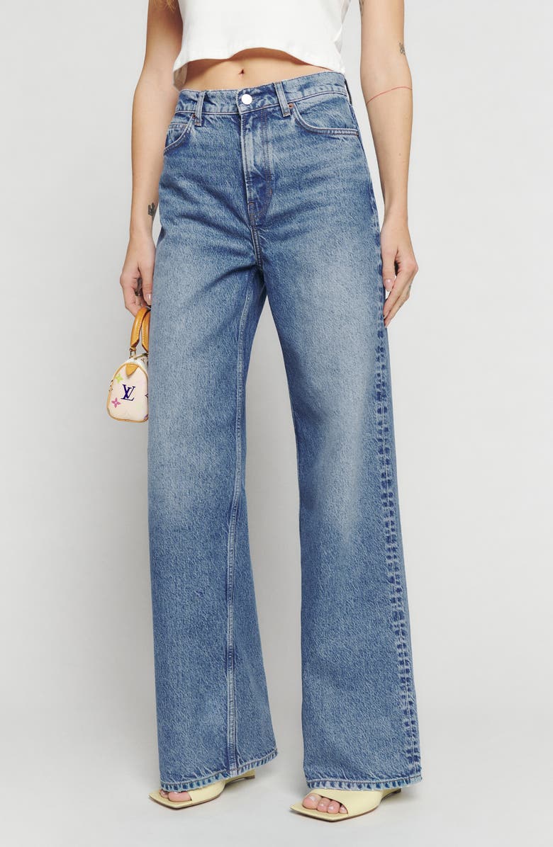 Cary Slouchy High Rise Wide Leg Jeans