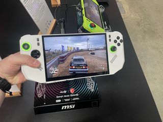 Hands-on with the MSI Claw A8 handheld gaming PC