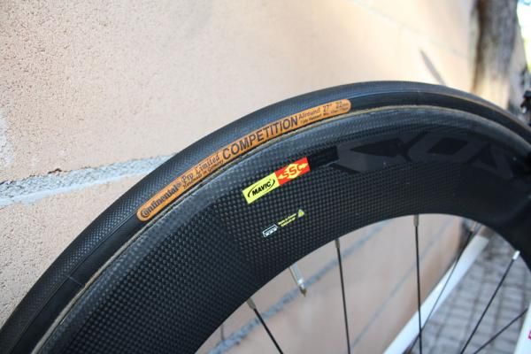 Continental's Competition Pro Limited Allround tubulars are a popular choice in the professional ranks.