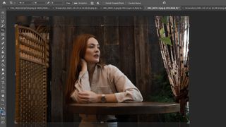 How to crop in photoshop