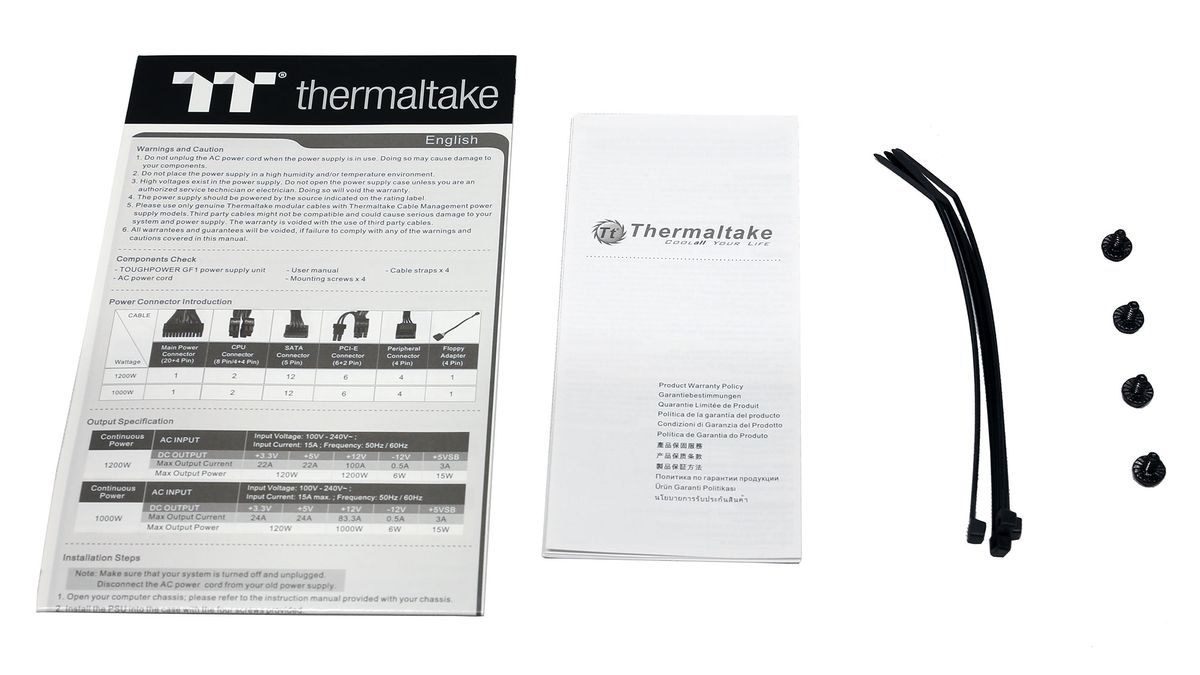 Thermaltake Toughpower GF1 1000W