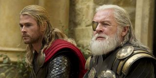 Thor and Odin in The Dark World