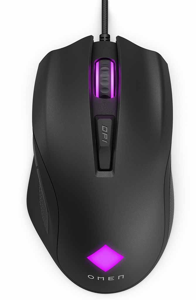 HP OMEN Vector Mouse top