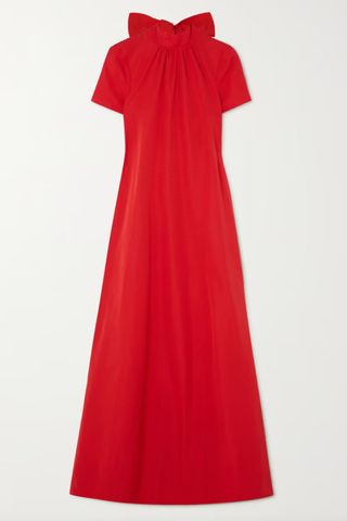 Staud red dress