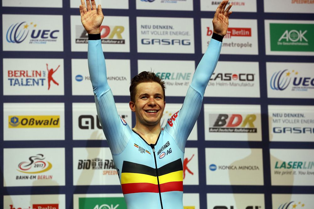 Men's Elimination winner Gerben Tuijssen (Belgium)