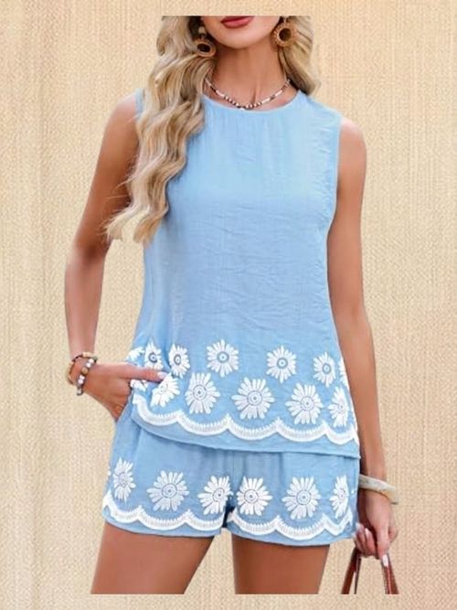 Two Piece Set 3D Puff Print