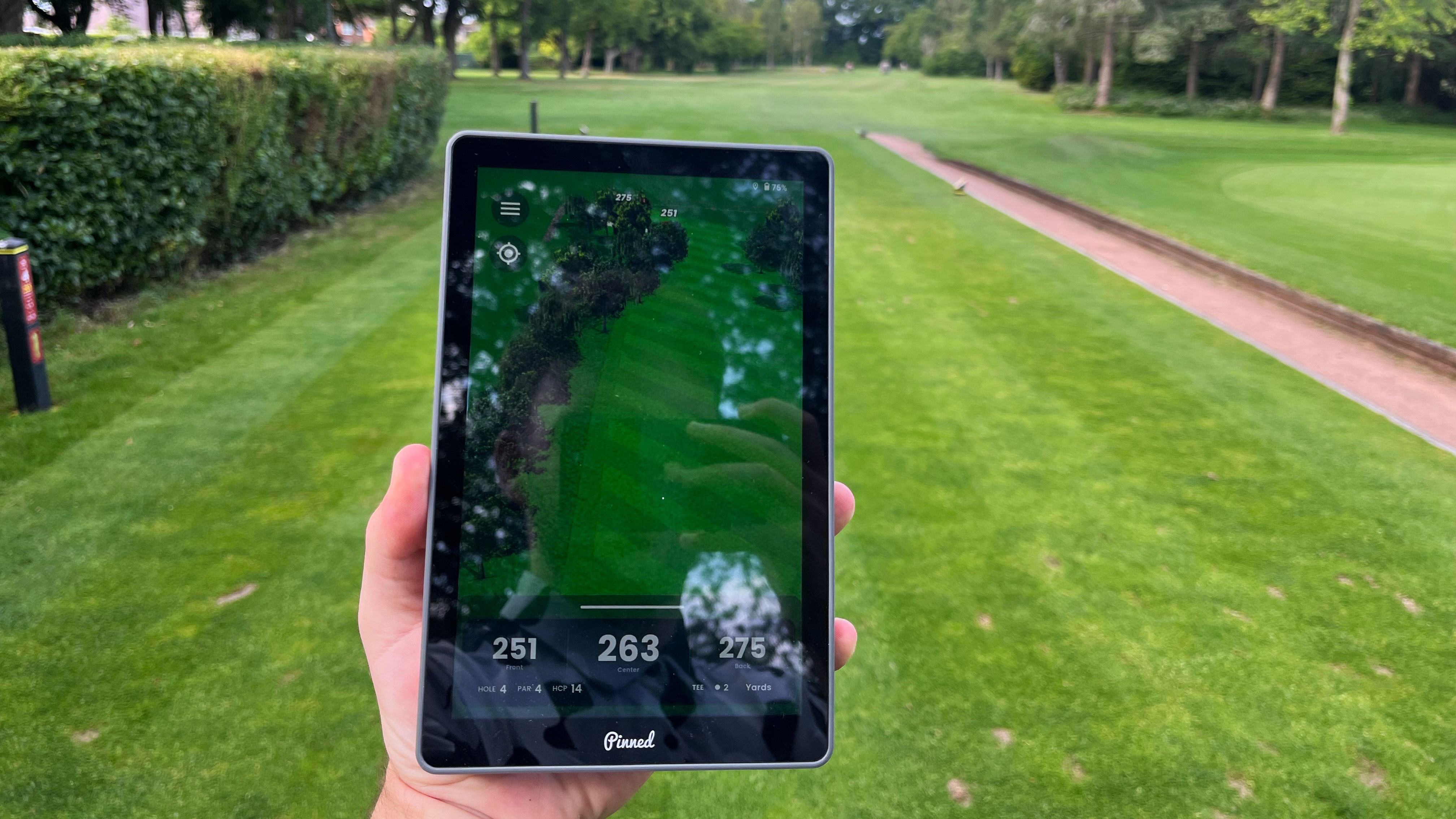 Pinned The Caddie GPS review