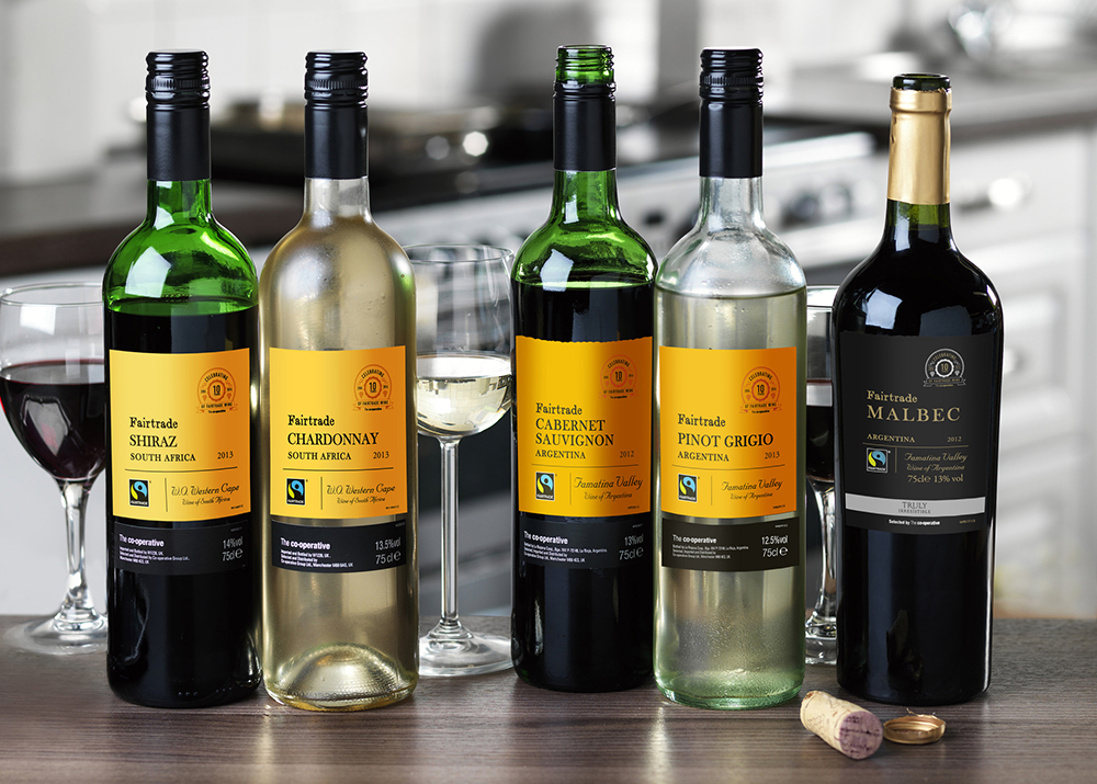 Co-op Fairtrade wines