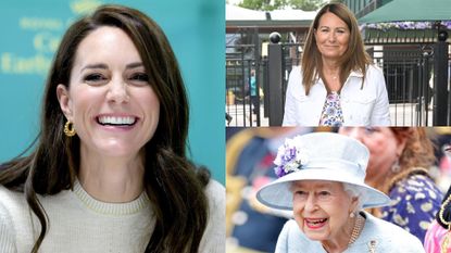 The passion Kate and Carole Middleton and the Queen shared revealed. All three here seen at different occasions