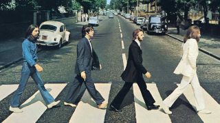 the beatles abbey road album cover