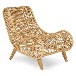 Rattan outdoor chair made from synthetic Wicker