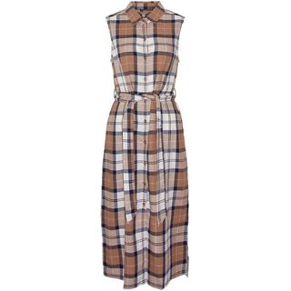 Barbour Caroline Tartan Midi Dress 