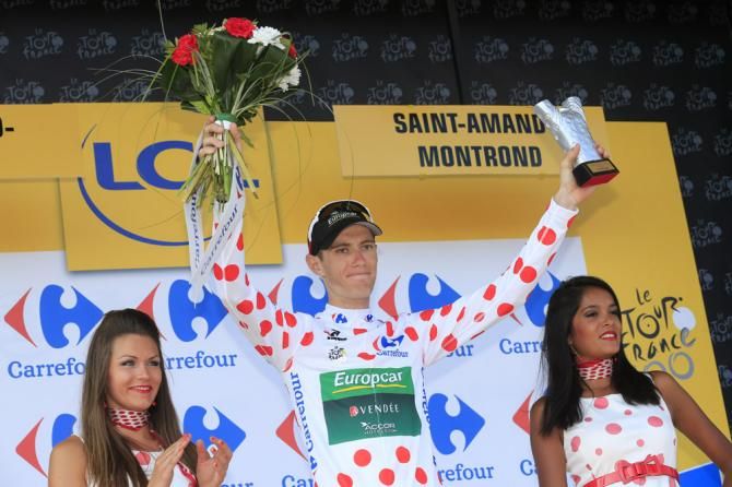 Pierre Rolland (Europcar) remains in the polka dot jersey for another stage