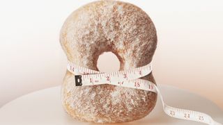 how to lose weight: : a sugared doughnut