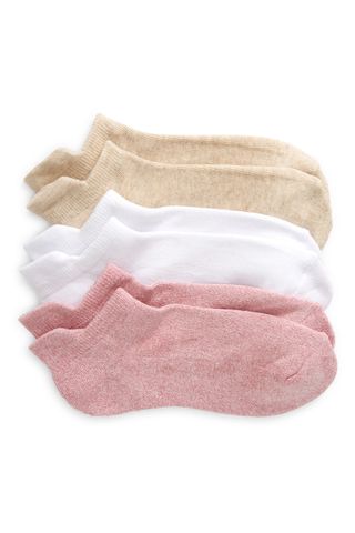 Nordstrom 3-Pack Everyday Tab Ankle Socks 