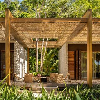 sand house, a timber and bamboo house in the brazilian forests of bahia