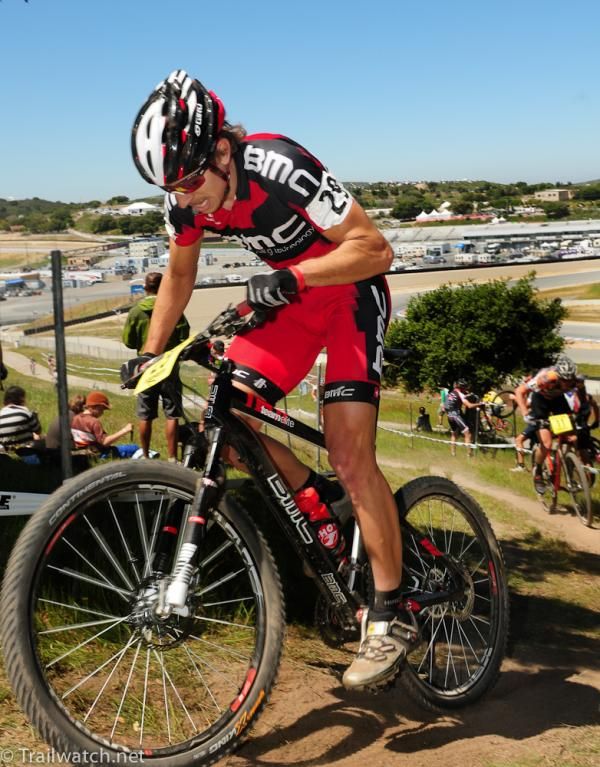 Kerry Werner (BMC) has one of his best races ever