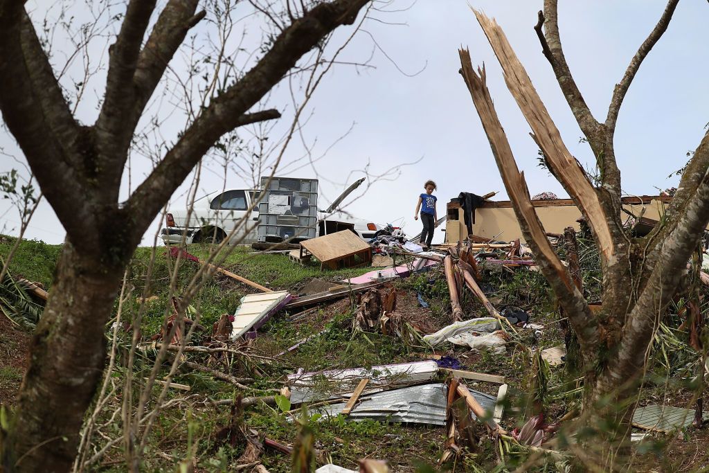 Puerto Rico after hurricane Maria.