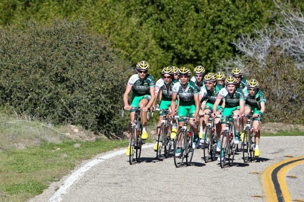It was every man for himself near the top of the climb.