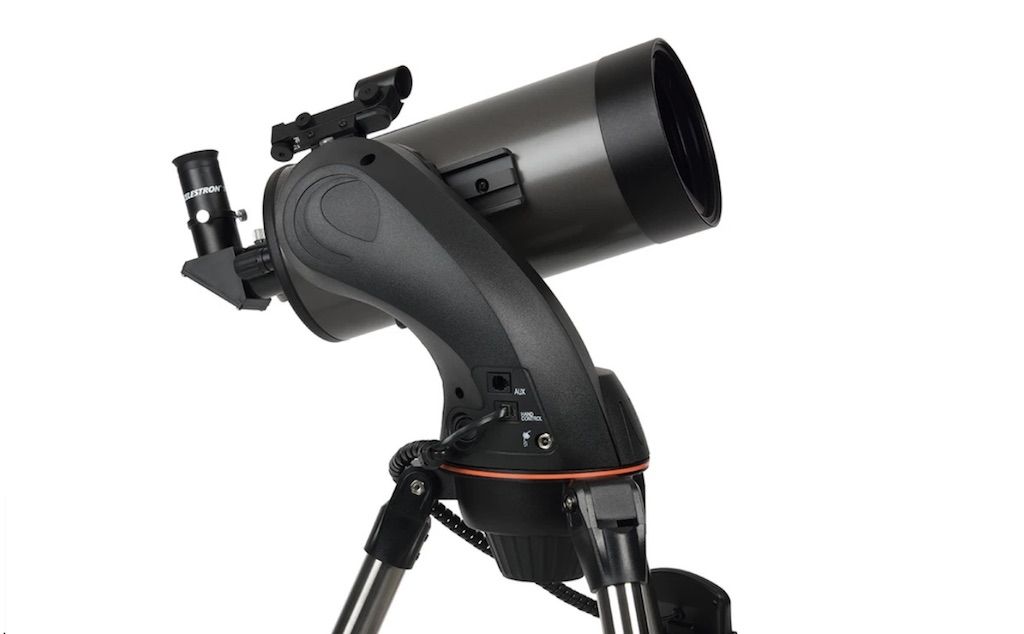 A press shot of the Celestron NexStar 127 SLT's telescope tube
