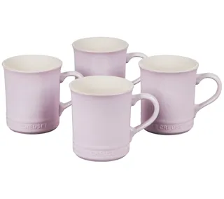 Le Creuset Set of (4) 14 Oz Mugs