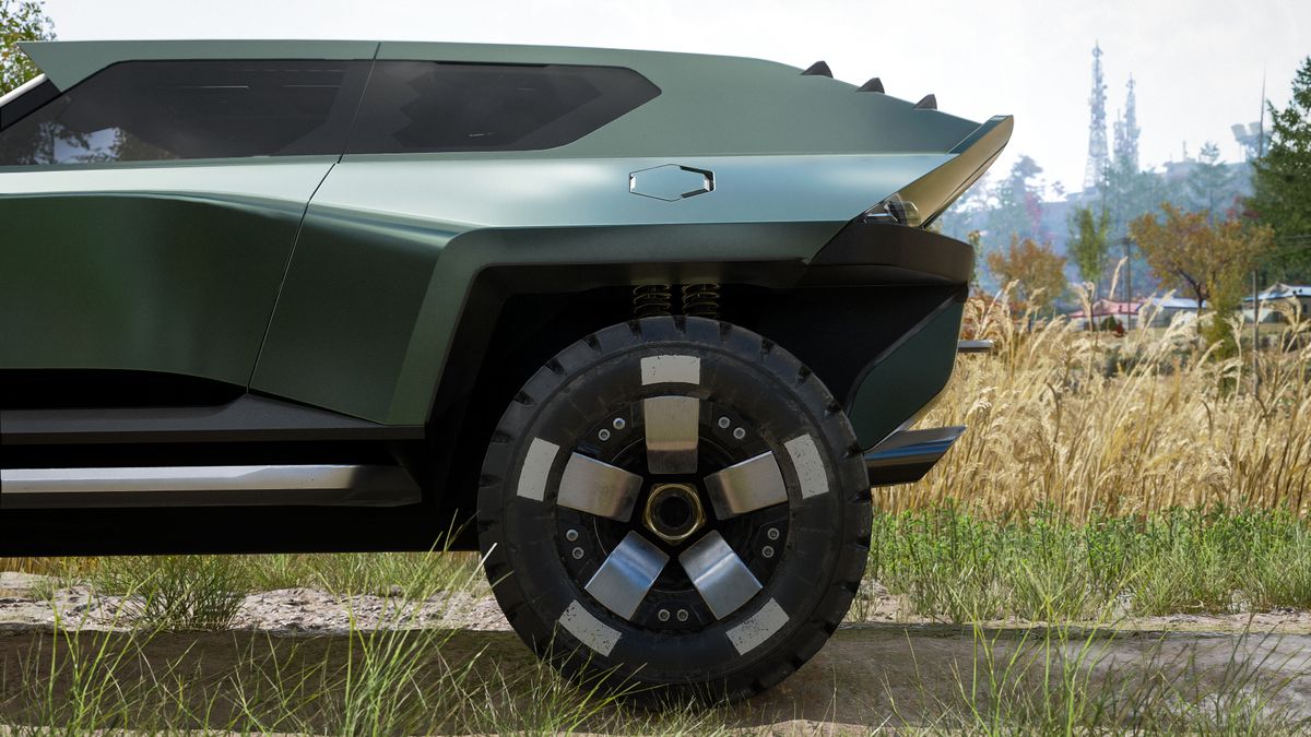 The Aston Martin Dreadnought vehicle as it appears in Call of Duty: Modern Warfare 4.