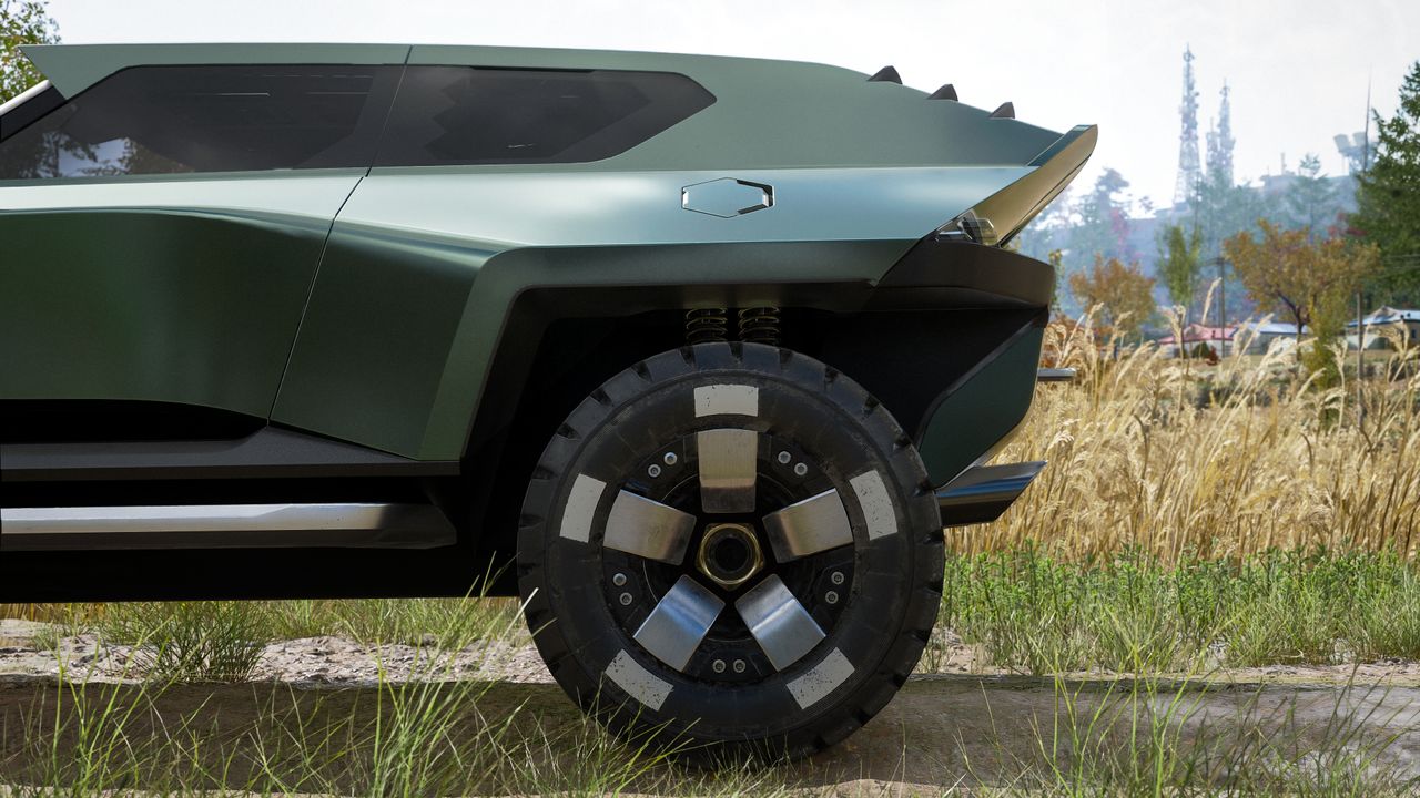 The Aston Martin Dreadnought vehicle as it appears in Call of Duty: Modern Warfare 4.