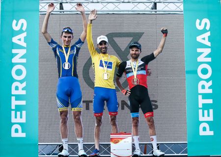 The Le Tour de Langkawi final podium