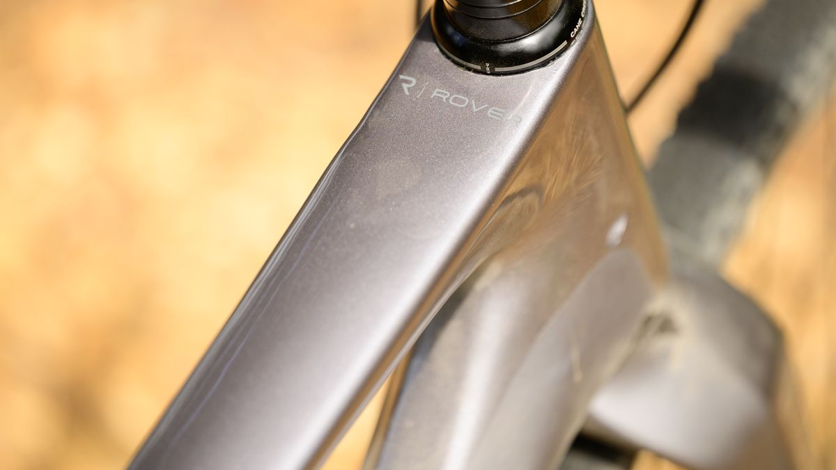 Revel Rover gravel bike top tube