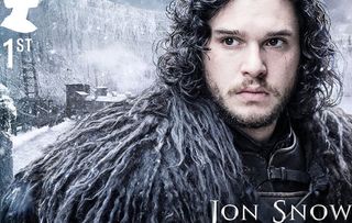 Jon Snow Game of Thrones stamps