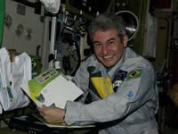 Brazilian Stamps, Coins Fly Aboard ISS with Nation&#039;s First Astronaut