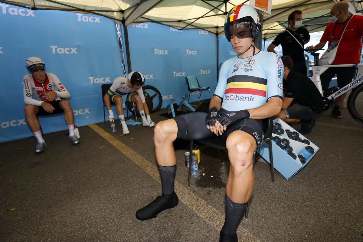 Road World Championships Imola 2020 - Men Elite Time Trial - Imola - Imola 31,7 km - 25/09/2020 - Wout Van Aert (BEL - Team Jumbo - Visma) - photo Ilario Biondi/BettiniPhoto&Acirc;&copy;2020