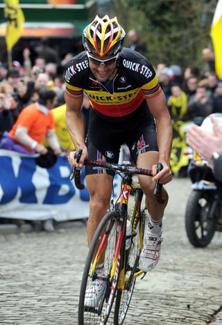 Tom Boonen on Grammont, Tour of Flanders 2010