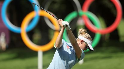 Olympic golf women's tee times