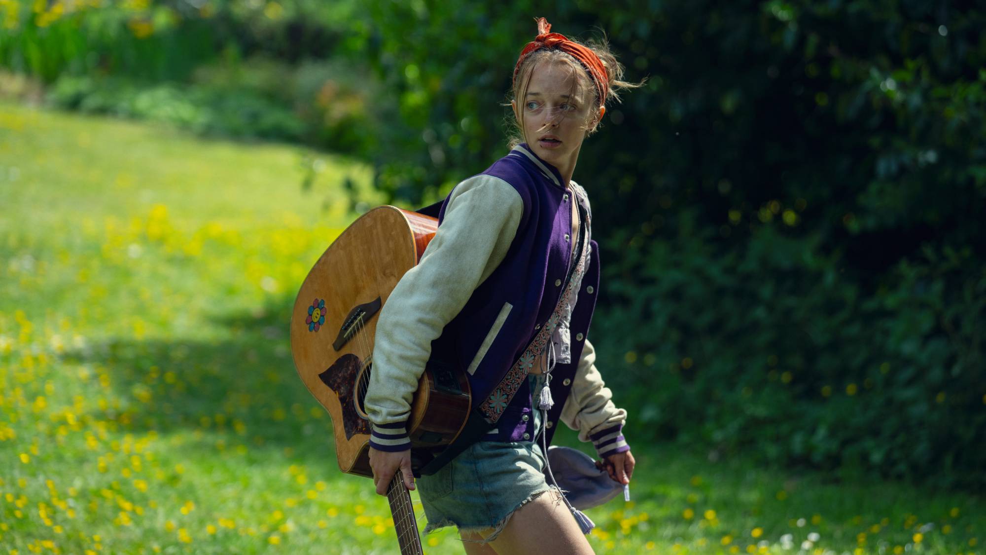Ellie de Lange as Paige in "Run Away" on Netflix