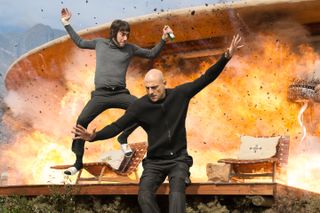 Grimsby Sacha Baron Cohen Mark Strong