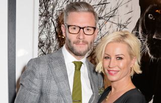 Eddie Boxshall and Denise van Outen attend the TAG Heuer auction