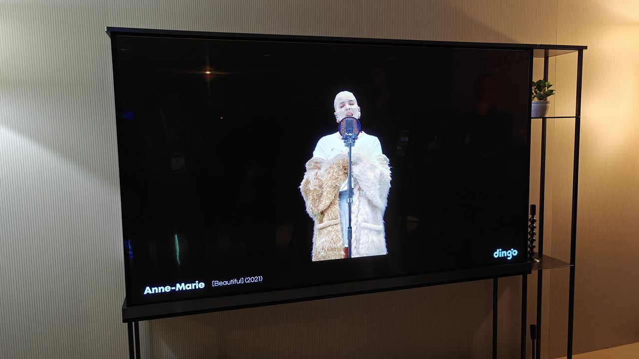 LG OLED T transparent 4K OLED TV