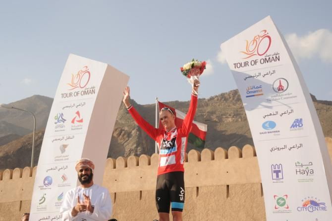 Chris Froome (Sky) took over as race leader in Tour of Oman