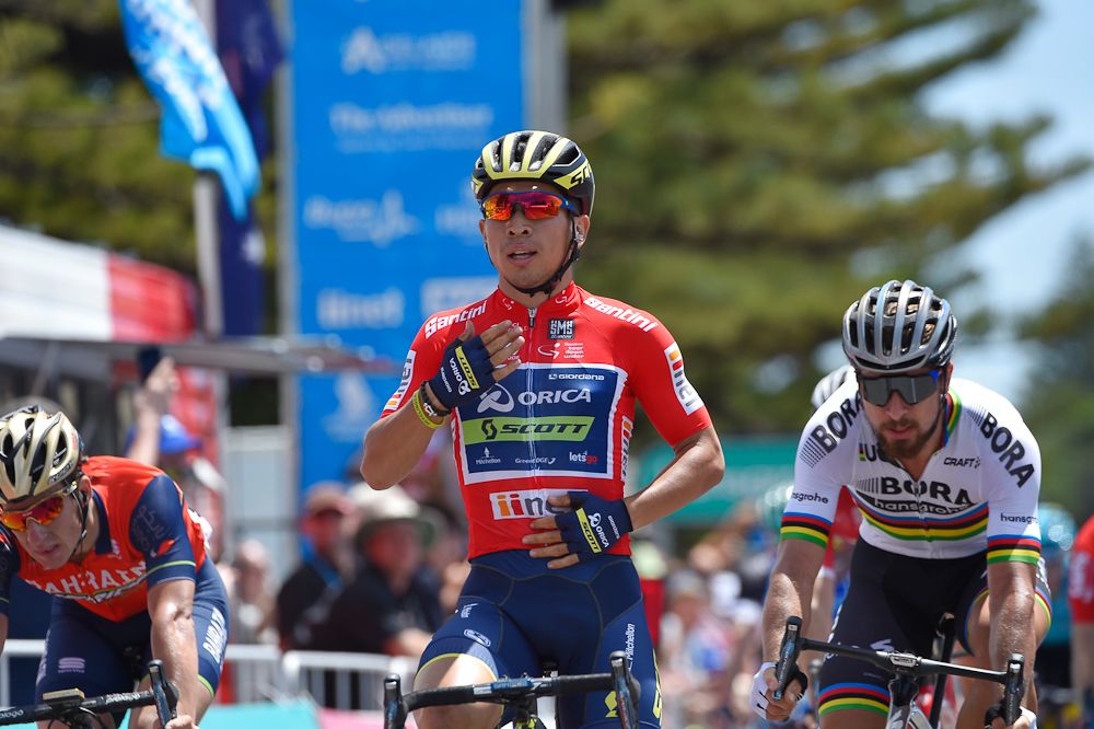 Caleb Ewan wins stage 3 at the Tour Down Under