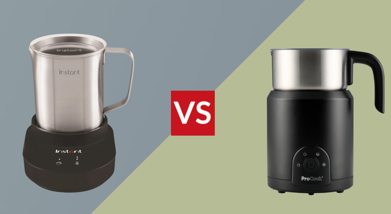 Instant Brands Milk Frother Station vs ProCook Milk Frother