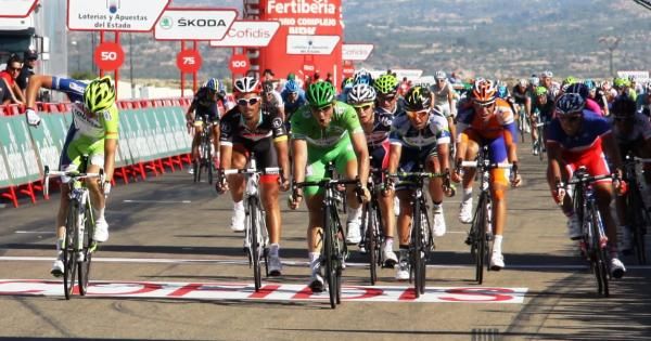 Viviani (Liquigas-Cannondale) misses out on the stage win