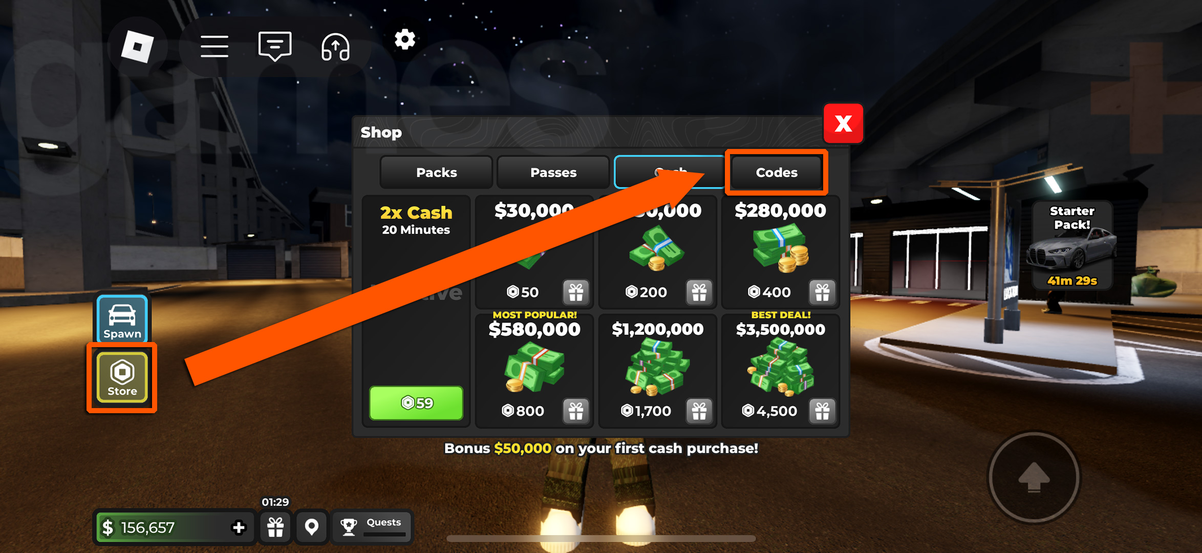 Midnight Chasers codes