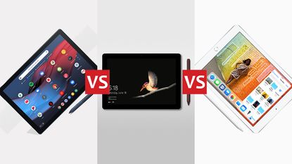 Pixel Slate vs Surface Go vs iPad 2018