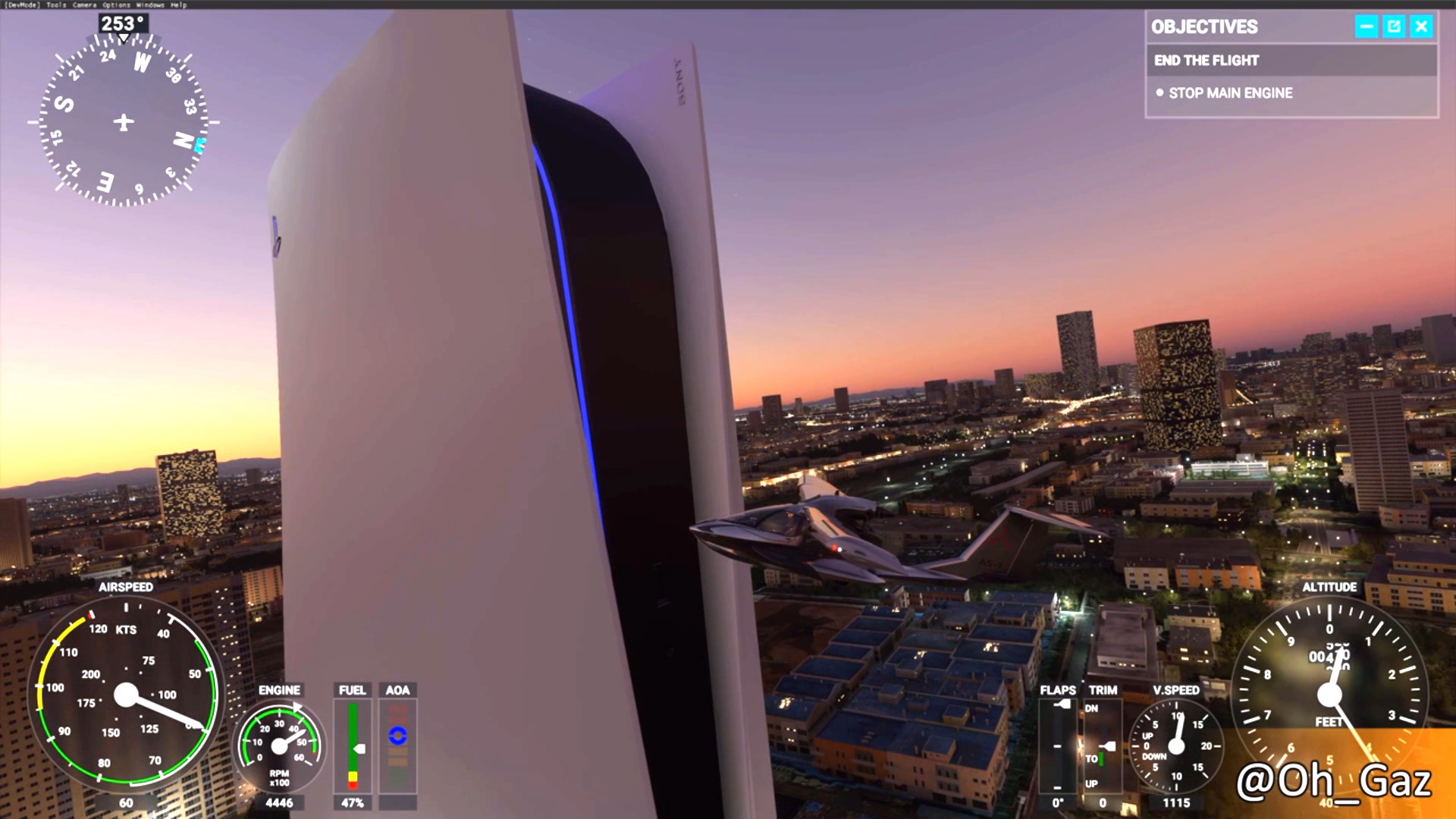 Microsoft Flight Simulator mod turns PS5 and Xbox Series X into 60-story  buildings
