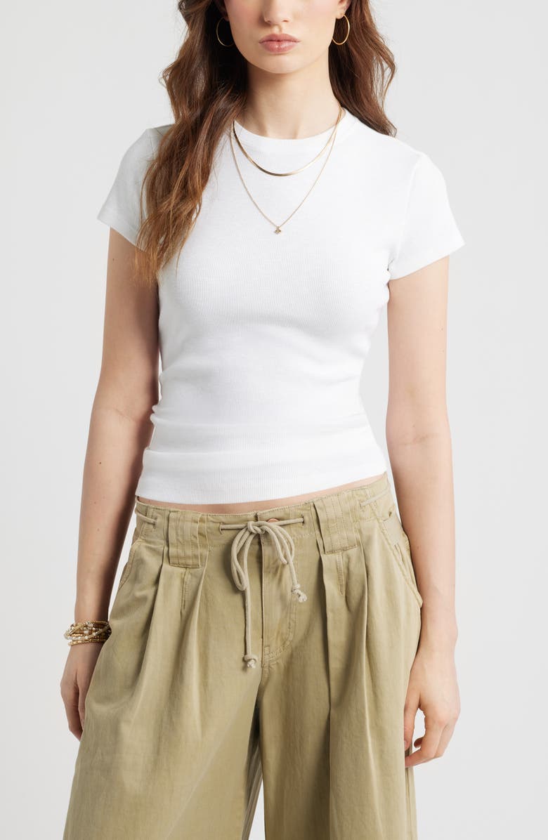 Tuckable Rib Baby Tee