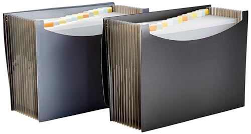 Expanding Organizer File Folders - 2-Pack