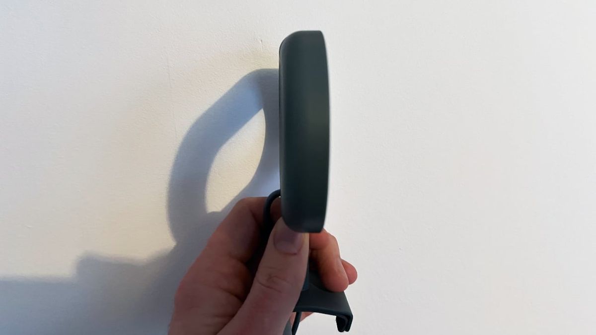 Ikea st&auml;nkregn ringlampa belysning laptop videokonferens